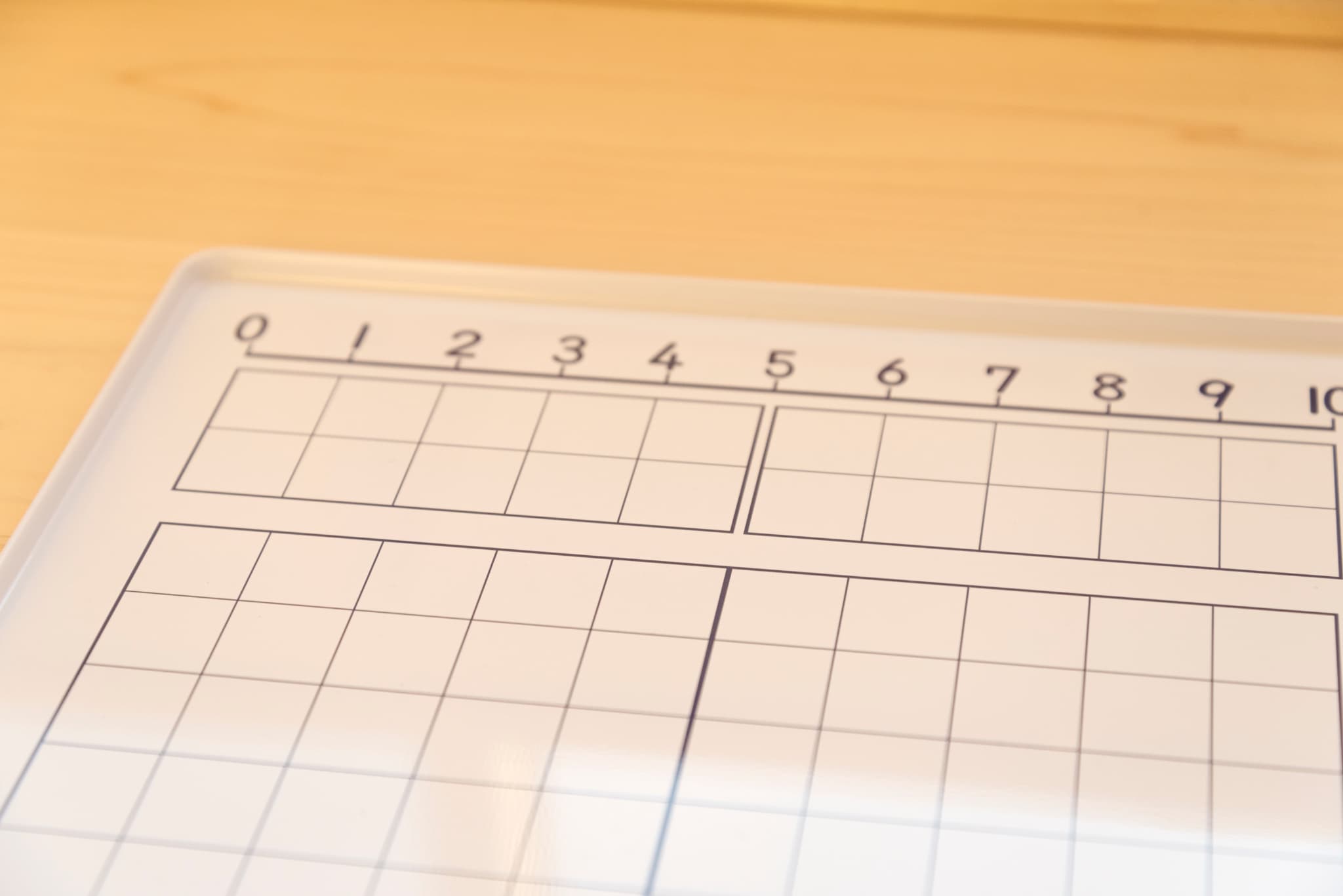 表を使った学びの工夫